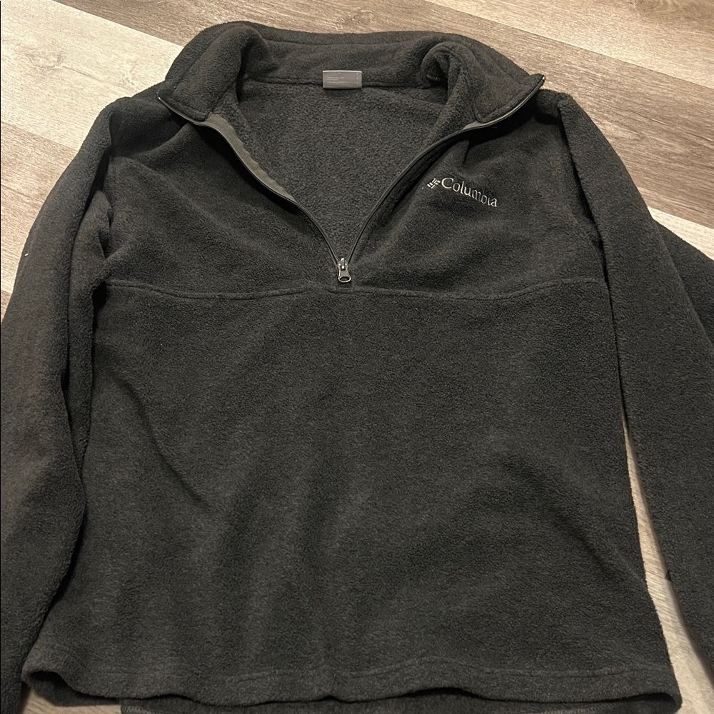 Columbia Men's Charcoal Zip-Up Sweater